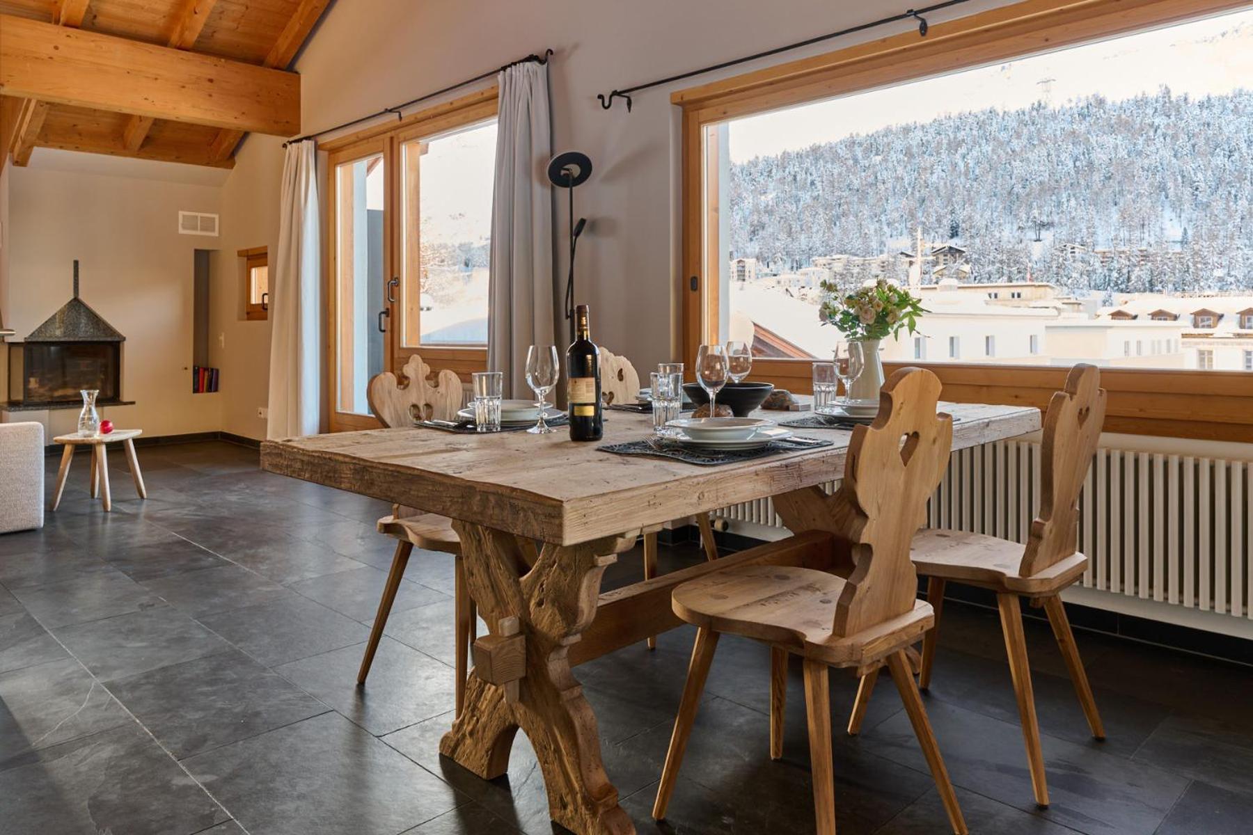 Chesa Madrisa St. Moritz Exterior foto